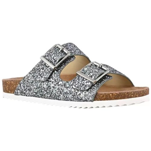 Sandali sandali glitter silver - Colors of California - Modalova