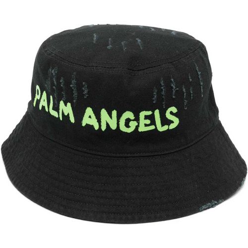 Cappelli SEASONAL LOGO BUCKET HAT - Palm Angels - Modalova