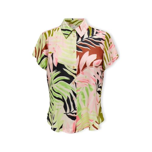 Camicetta Shaila Shirt S/S - Tropical Peach - Only - Modalova