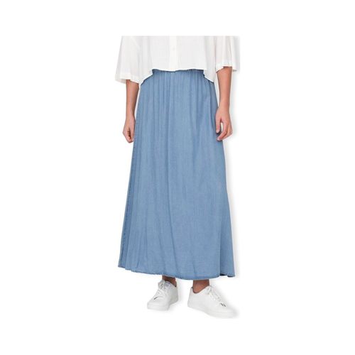 Gonna Pena Venedig Long Skirt - Medium Denim - Only - Modalova