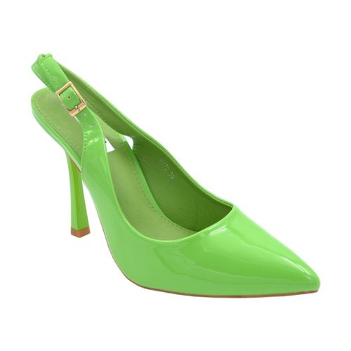 Scarpe Scarpe decollete slingback donna elegante a punta in vernice lu - Malu Shoes - Modalova