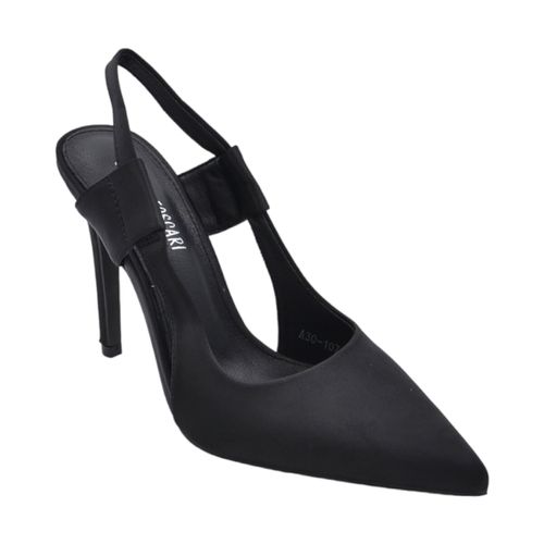 Scarpe Decollete scarpa donna slingback a punta in raso tacco sot - Malu Shoes - Modalova