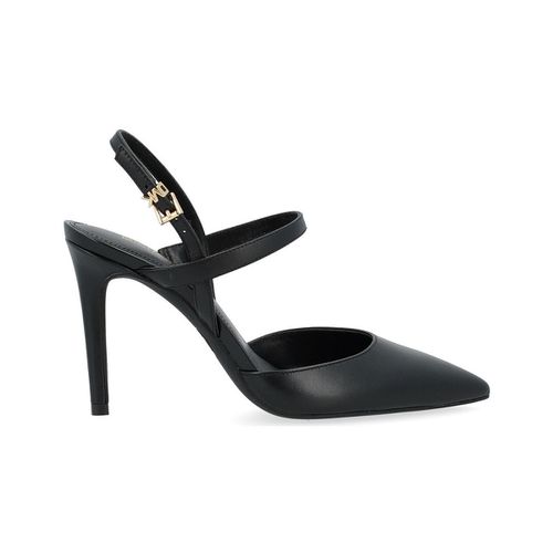 Scarpe Sandalo con tacco Ava Flex in pelle nera - MICHAEL Michael Kors - Modalova