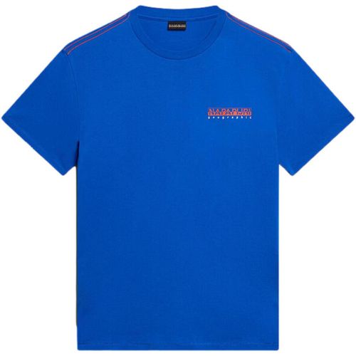 T-shirt NP0A4HQNB2L1 S-GRAS T-Shirt Uomo in Cotone - Napapijri - Modalova