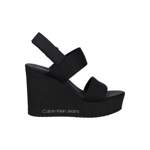 Scarpe Espadrillas YW0YW01479 WEDGE SANDAL WEBBING - Calvin Klein Jeans - Modalova