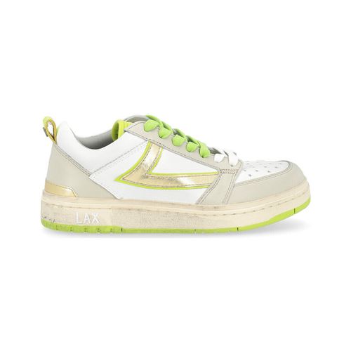 Sneakers Sneaker Starlight in pelle bianca verde e oro - Htc - Modalova