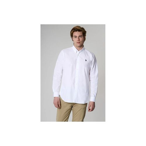 Camicia a maniche lunghe U.S. POLO ASSN.- CAMICIA COTONE POPELINE - U.S Polo Assn. - Modalova