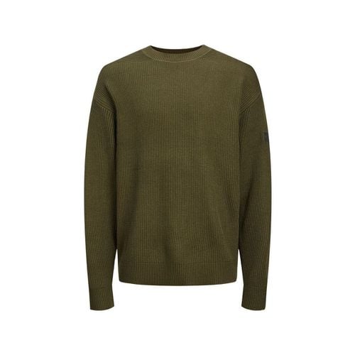 Maglione 12242589 SURFACE CREW-OLIVE NIGHT - Jack & jones - Modalova