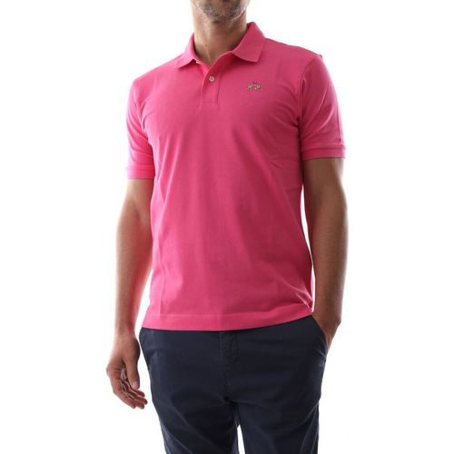 T-shirt & Polo YMP002-PK001 - EDUARDO PIQUET STRETCH-05141 HOT PINK - La martina - Modalova