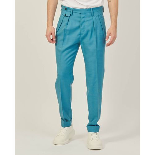 Pantaloni Pantaloni uomo relaxed fit Settemezzo con pinces - Sette/Mezzo - Modalova