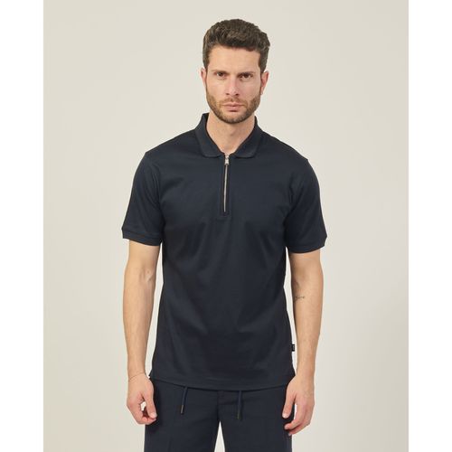T-shirt & Polo Polo uomo in cotone con chiusura zip - Boss - Modalova