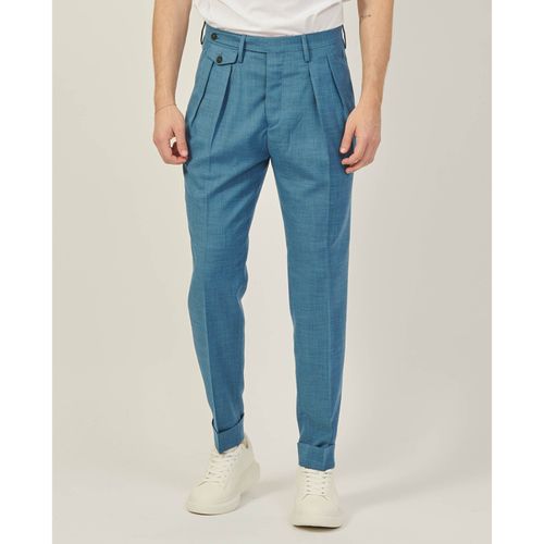 Pantaloni Pantaloni uomo relaxed fit Settemezzo con pinces - Sette/Mezzo - Modalova