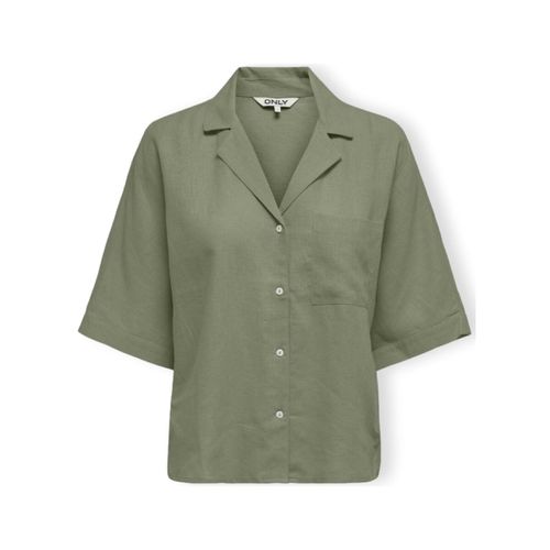 Camicetta Noos Tokyo Life Shirt S/S - Oil Green - Only - Modalova