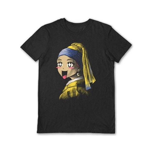 T-shirts a maniche lunghe Kawaii With A Pearl Earring - Vincent Trinidad - Modalova