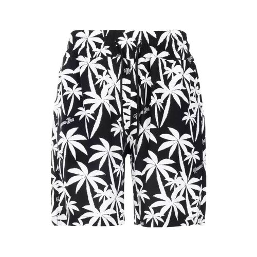 Jeans Allover Print Shorts - Mauna Kea - Modalova
