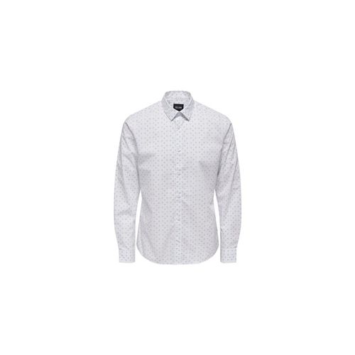 Camicia a maniche lunghe ONSSANE LIFE SLIM LS DITSY POPLIN SHIRT - Only & Sons - Modalova