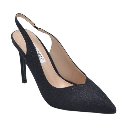 Scarpe Decollete scarpa donna slingback a punta in tessuto satinato ne - Malu Shoes - Modalova