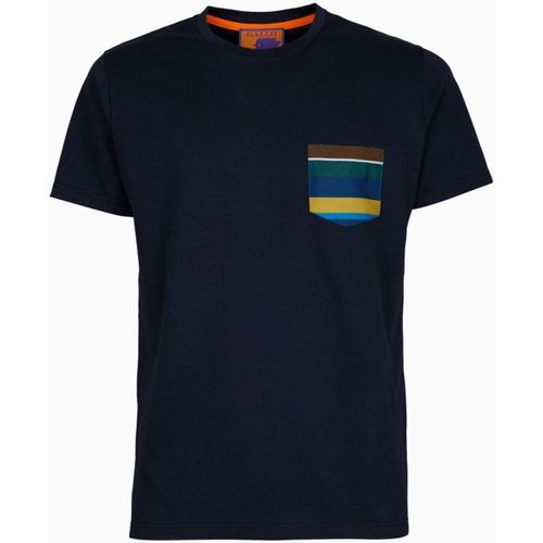 T-shirt UOMO T-SHIRT GIROCLLO COTONE CON TASCHINO - Gallo - Modalova