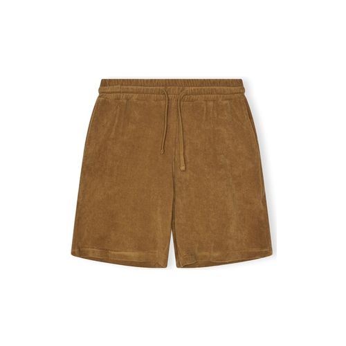 Pantaloni corti Terry Shorts 4039 - Dark Khaki - Revolution - Modalova