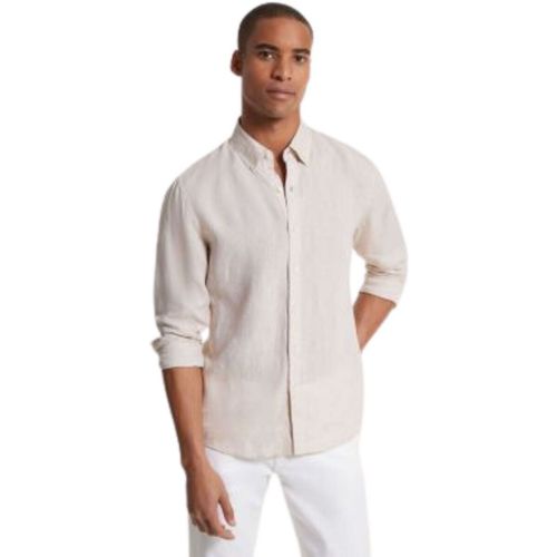 Camicia a maniche lunghe LINEN SLIM FIT SHIRT - MICHAEL Michael Kors - Modalova