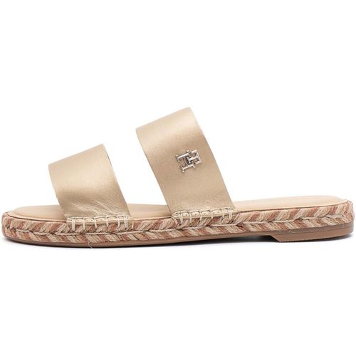 Sandali Th Gold Flat Espadri - Tommy hilfiger - Modalova