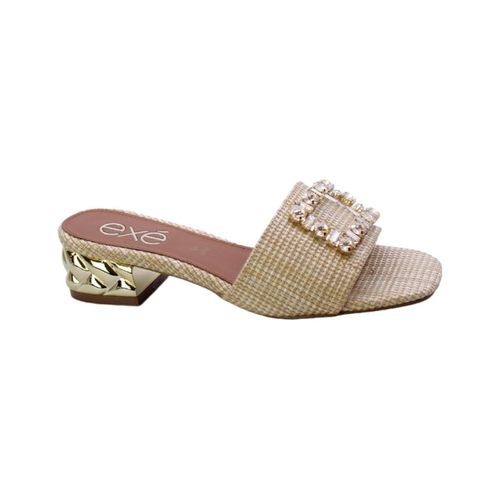 Sandali Mules Donna Naturale Katy-257 - Exé Shoes - Modalova