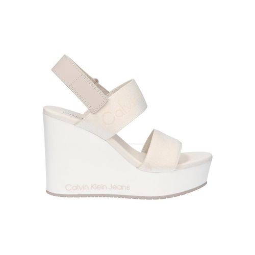 Scarpe Espadrillas YW0YW01479 WEDGE SANDAL WEBBING - Calvin Klein Jeans - Modalova