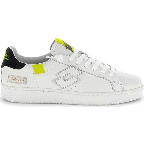 Sneakers AUTOGRAPH FLUO WHITE SAFETY YELLOW ALL BLACK - Lotto - Modalova