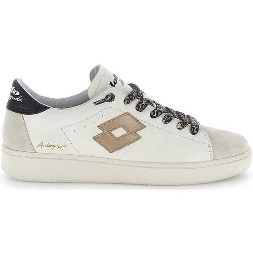 Sneakers AUTOGRAPH LEO LACE W WHITE LIGHT PLATINO OATS BROWN - Lotto - Modalova