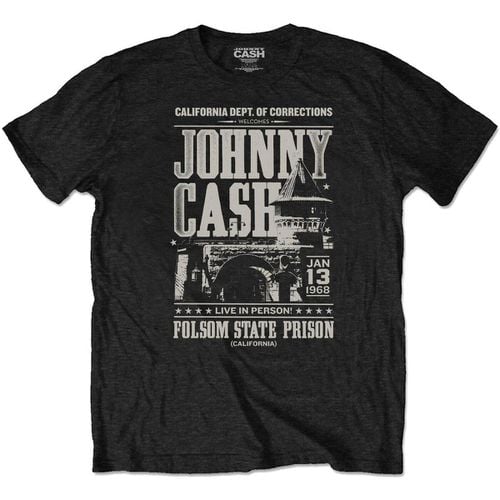 T-shirts a maniche lunghe Prison - Johnny Cash - Modalova