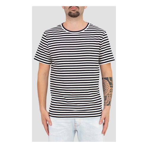 T-shirt & Polo shirt in cotone con righe orizzontali - Mauro Grifoni - Modalova