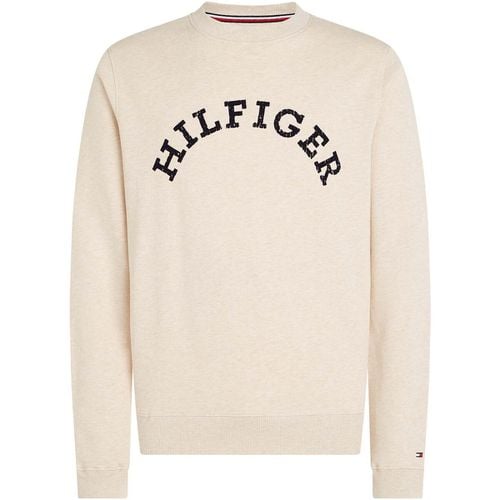 Felpa Hilfiger Arched Htr - Tommy hilfiger - Modalova