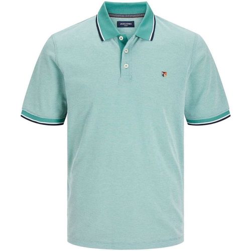 T-shirt & Polo 12169064 BLUWIN-BOTTLE GREEN - Jack & jones - Modalova