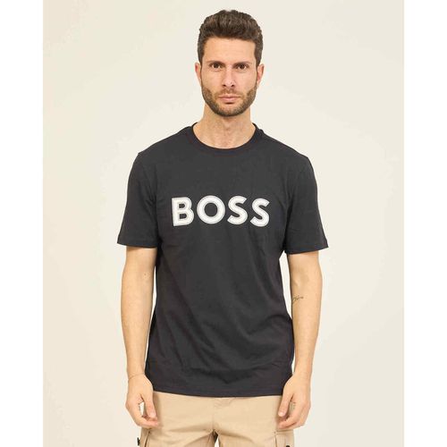T-shirt & Polo T-shirt uomo in jersey di cotone - Boss - Modalova