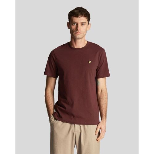 T-shirt & Polo TS400VOG PLAIN T-SHIRT-X23. RICH BURGUNDY - Lyle & Scott - Modalova