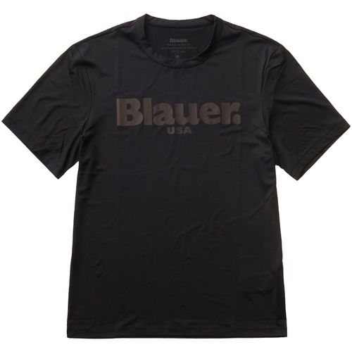 T-shirt & Polo T-shirt tecnica nera - Blauer - Modalova