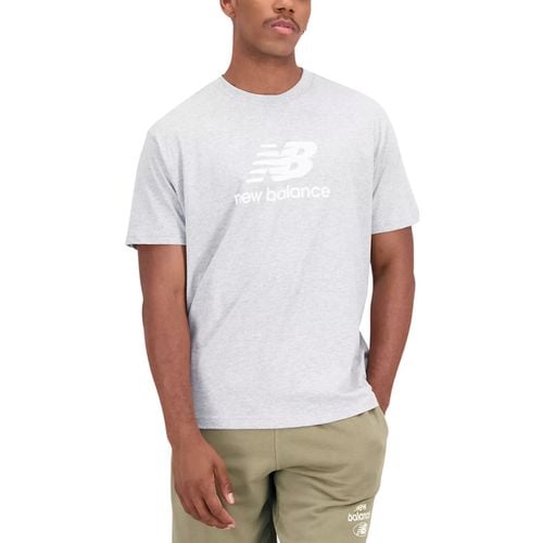 T-shirt Essentials Stacked Logo - New balance - Modalova