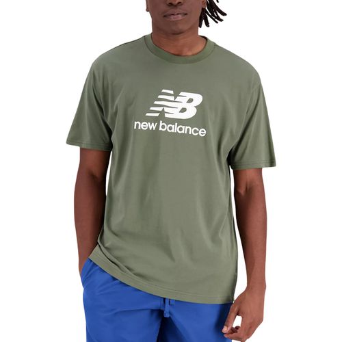 T-shirt Essentials Stacked Logo - New balance - Modalova