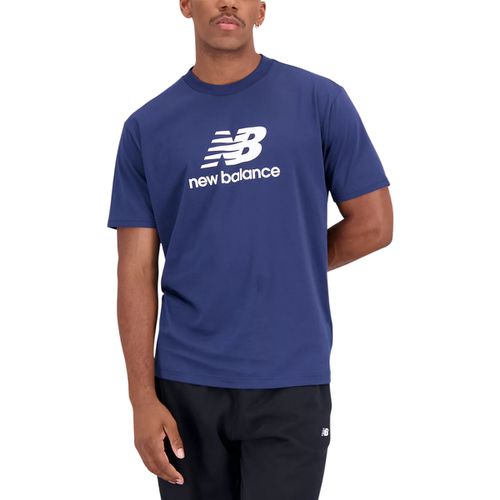 T-shirt Essentials Stacked Logo - New balance - Modalova