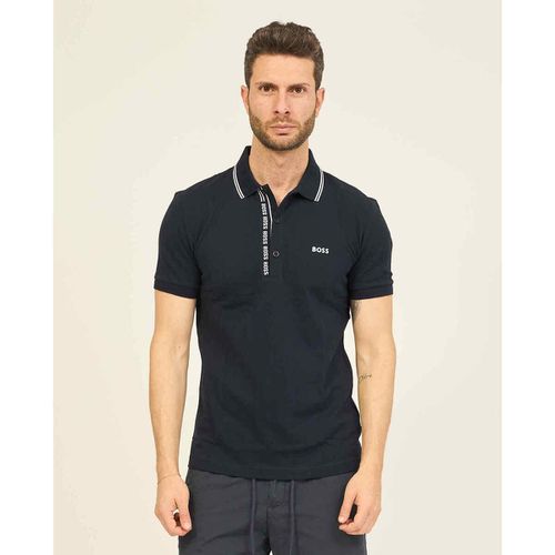 T-shirt & Polo Polo uomo con logo sul colletto - Boss - Modalova