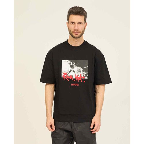 T-shirt & Polo T-shirt uomo con effetto vernice spray - Boss - Modalova