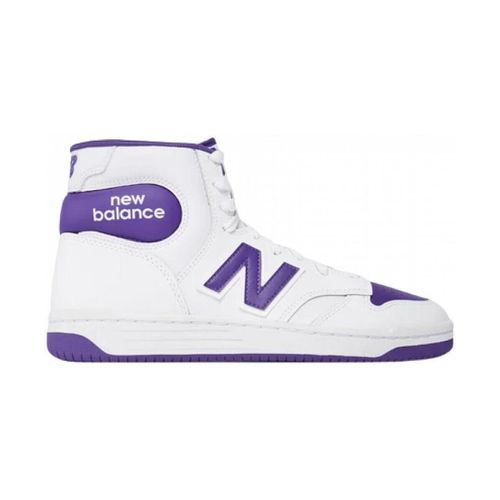 Sneakers alte bb480sce_bianco-viola - New balance - Modalova