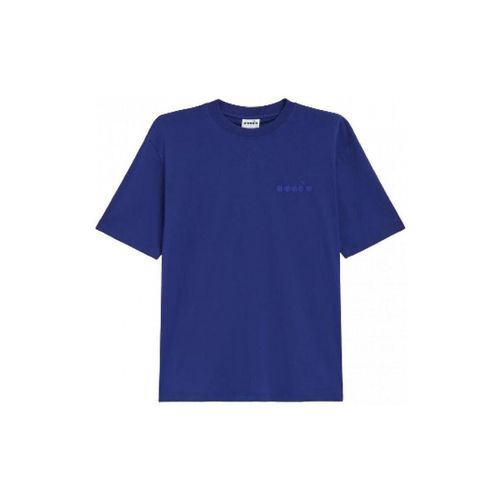 T-shirt t-shirt_ss_spw_logo_azzurro - Diadora - Modalova