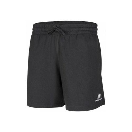 Pantaloni corti us21500_uniessentials_shorts_nero - New balance - Modalova