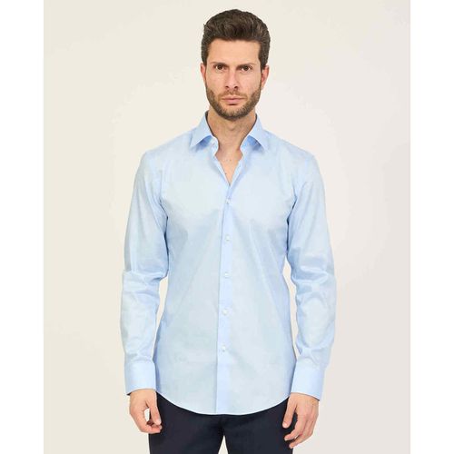 Camicia a maniche lunghe Camicia uomo slim fit di in popeline di cotone - Boss - Modalova