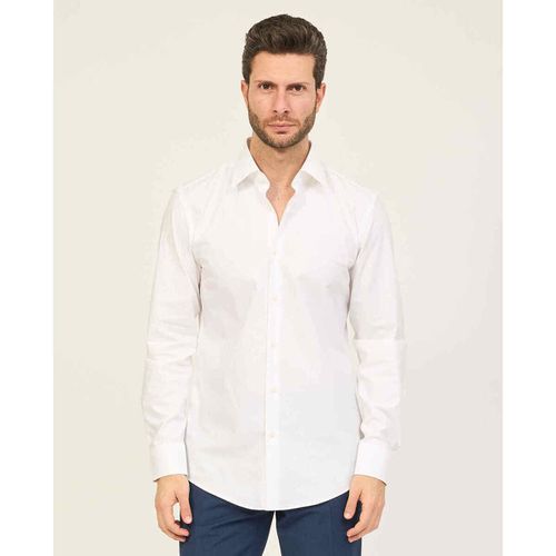 Camicia a maniche lunghe Camicia bianca in cotone - Boss - Modalova