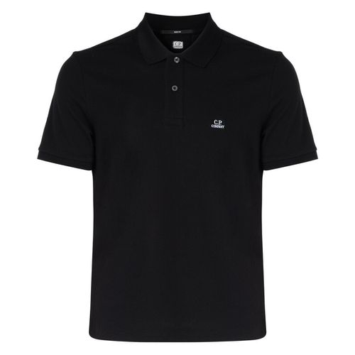 T-shirt & Polo Polo in cotone stretch nero - C.p. Company - Modalova