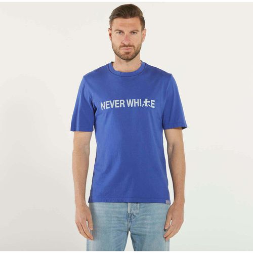 T-shirt t-shirt girocollo never white bluette - Premiata - Modalova
