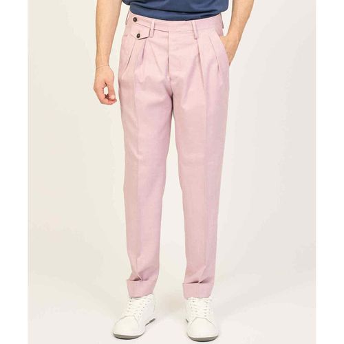 Pantaloni Pantaloni uomo relaxed fit Settemezzo con pinces - Sette/Mezzo - Modalova