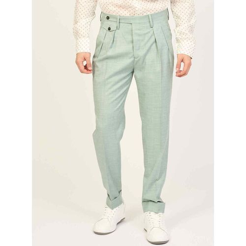 Pantaloni Pantaloni uomo relaxed fit Settemezzo con pinces - Sette/Mezzo - Modalova